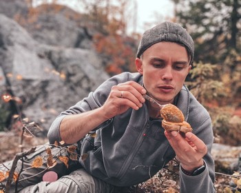 Прогулка с поиском грибов и ягод по горе Воттоваара