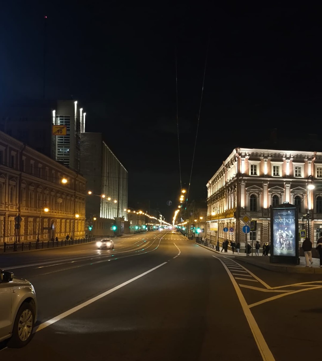 Атмосферная прогулка по ночному Петербургу (Светлана)