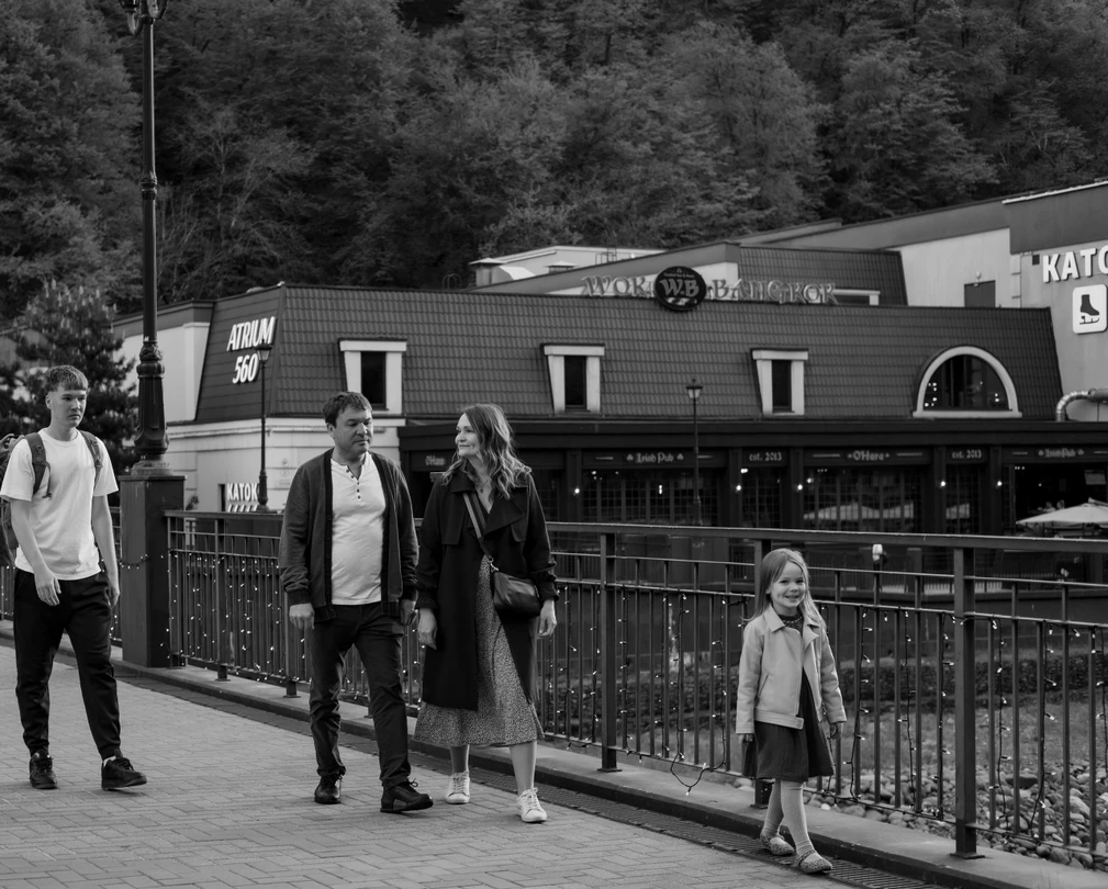 Красная Поляна 2 в 1: фотосессия и индивидуальная пешеходная экскурсия (Ирина)