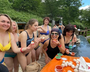 Гастрономический вечер на берегу океана