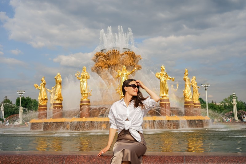 Фотосессия с экскурсией на ВДНХ
