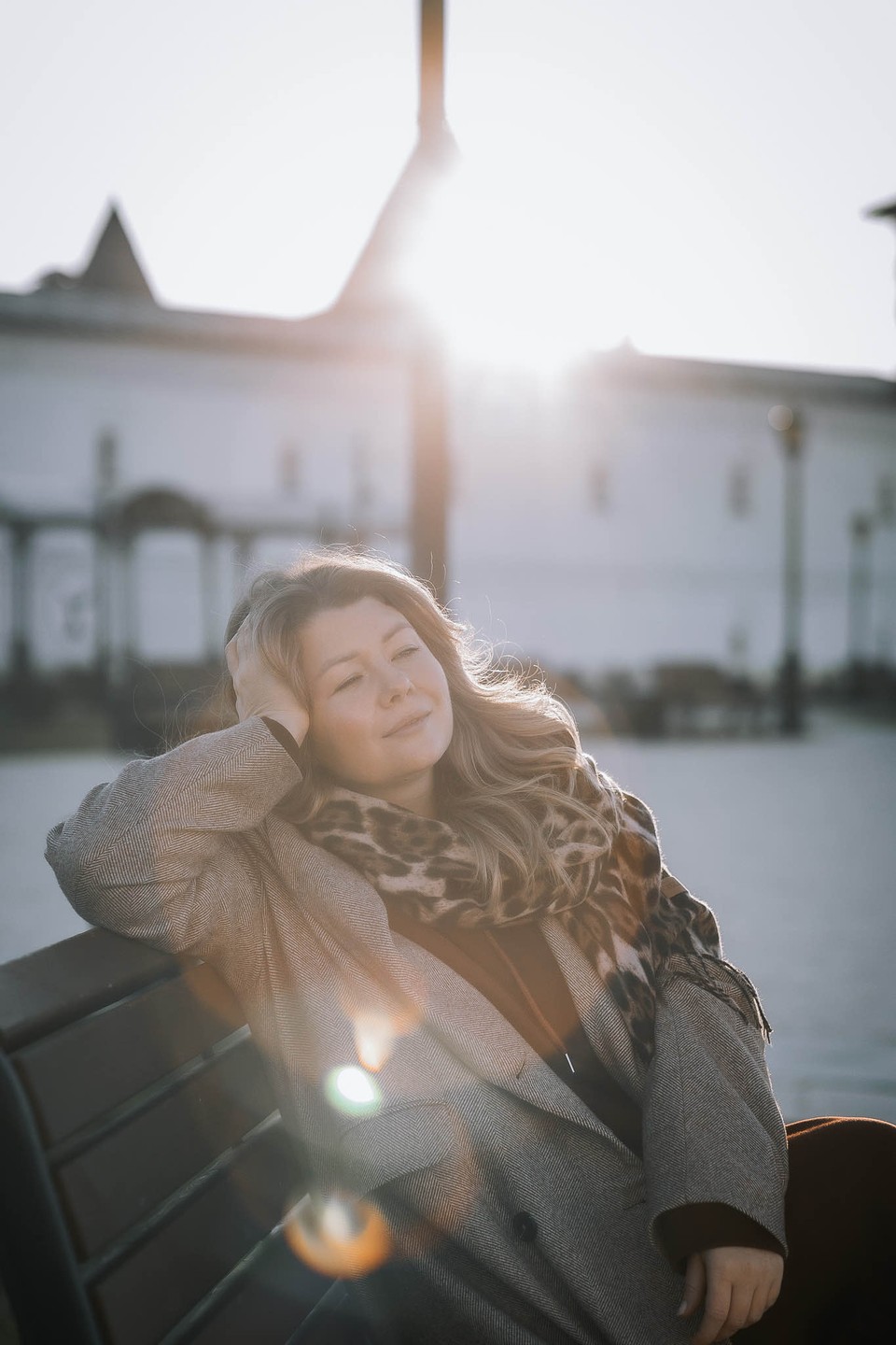 Благодаря Яне, теперь у нас есть атмосферные кадры из прекрасного города Тобольска на закате😍Яна приятная женщина