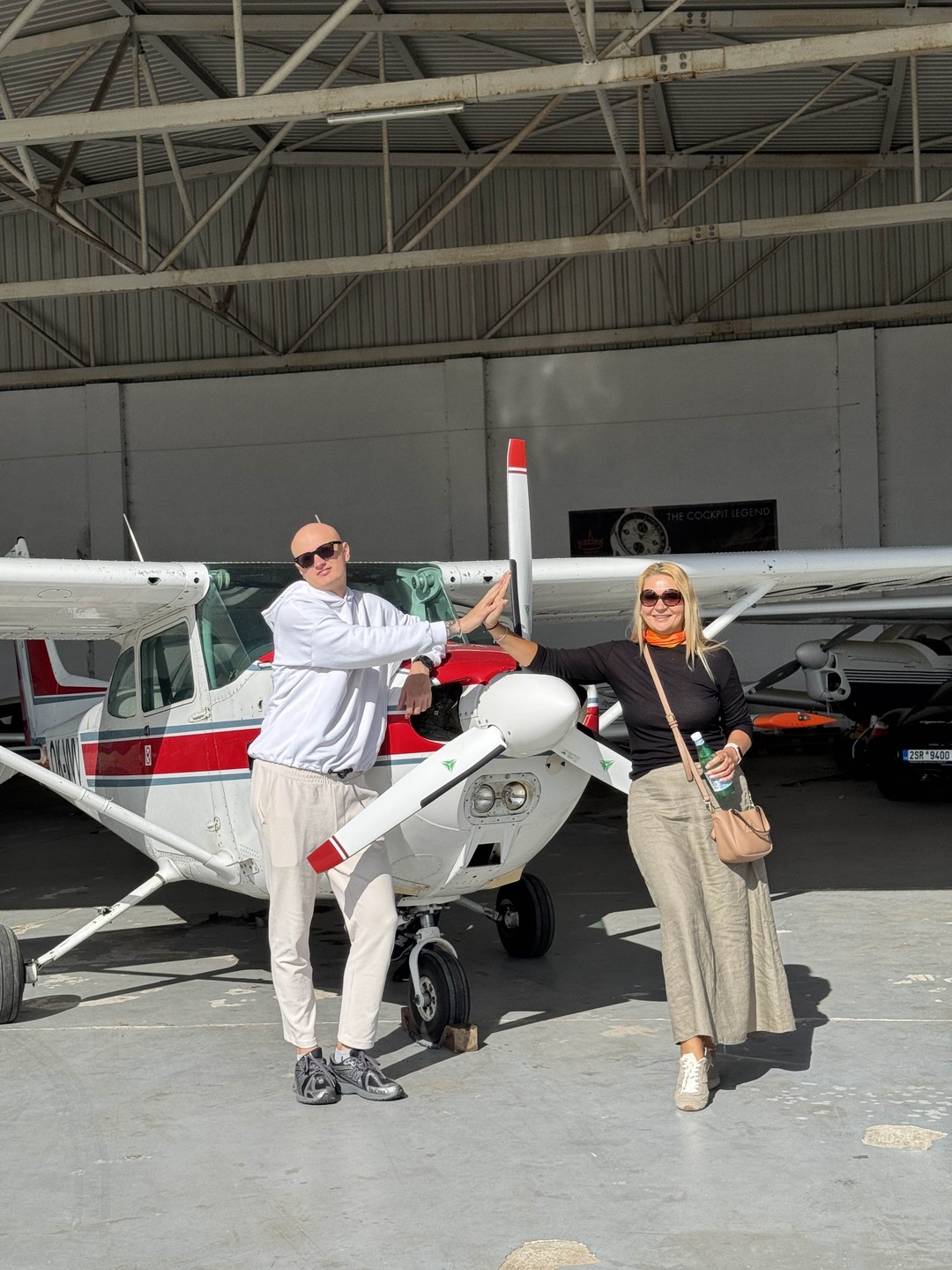 Благодарю пилота Степана,он замечательно рассказал о самолетах и его управлении,сын подержал штурвал и даже на некоторое