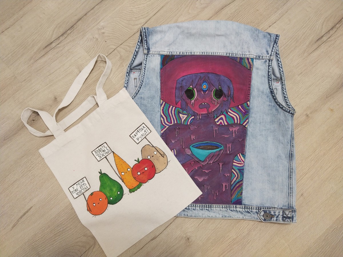 Мастер-класс по росписи шопера в Туле (5+)