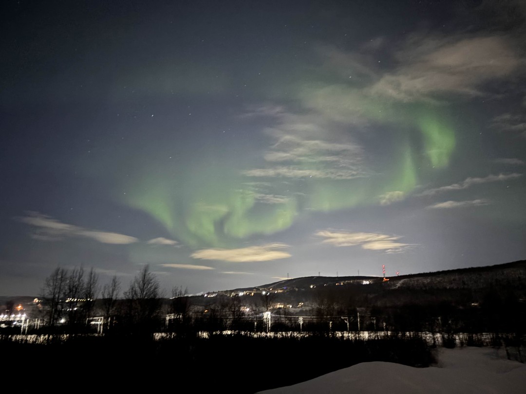 Завораживающее северное сияние (Александр)