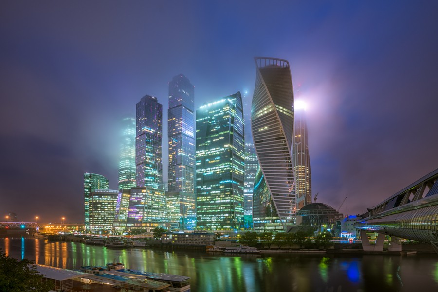 Групповая экскурсия по вечерней Москве