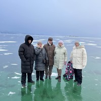 Фото отзыва 3: экскурсия "Зимний Ольхон: чистый лёд, пузырьки и гроты"