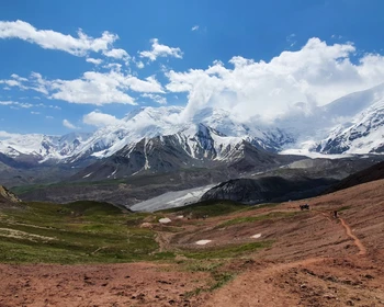 Переход в лагерь «Солнечный»