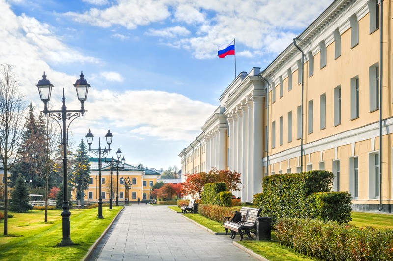 Величественный Нижегородский кремль