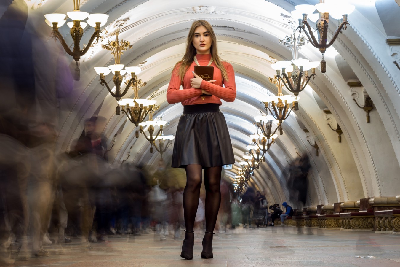 Фотопрогулка по станциям метро Москвы