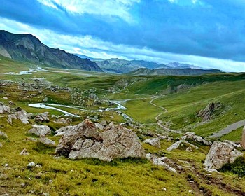 Ущелье Барскоон, впечатляюще водопады, плато Арабель и высокогорная тундра