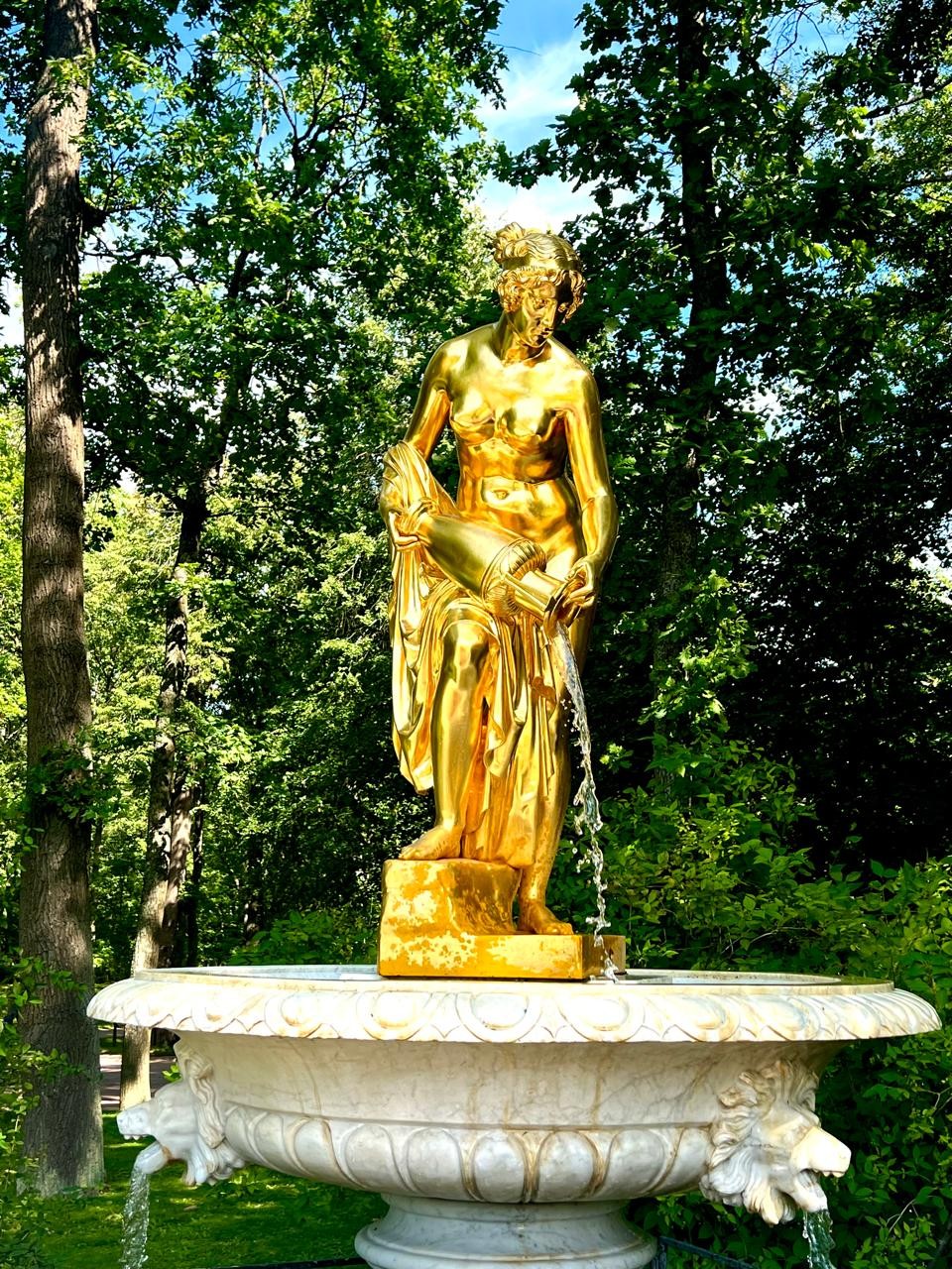 Великолепная экскурсия! Экскурсовод Елена-настоящий профессионал! Узнали так много интересных фактов, испытали на себе прелести Петергофских шутих,