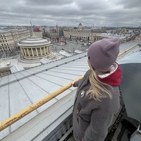 Фото отзыва 3: экскурсия "Небесная перспектива: групповая экскурсия на крыше"