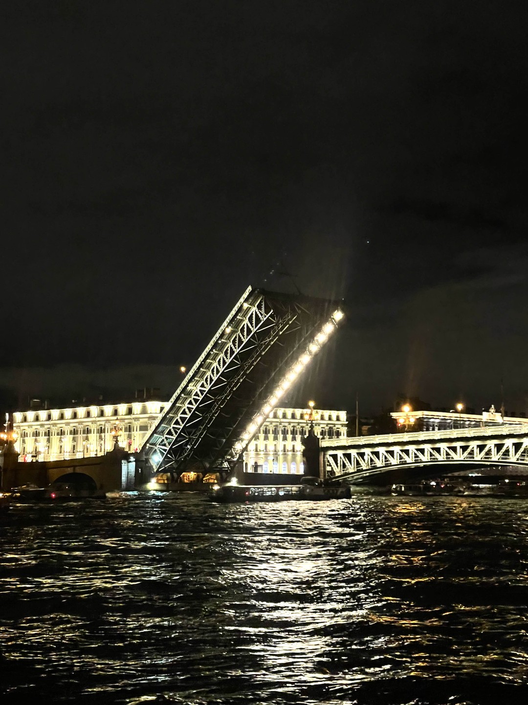 Пять разводных мостов - на теплоходе с гидом (Марина)