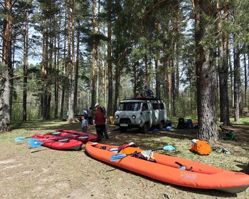 17 км с лёгкими перекатами и остановками на отдых