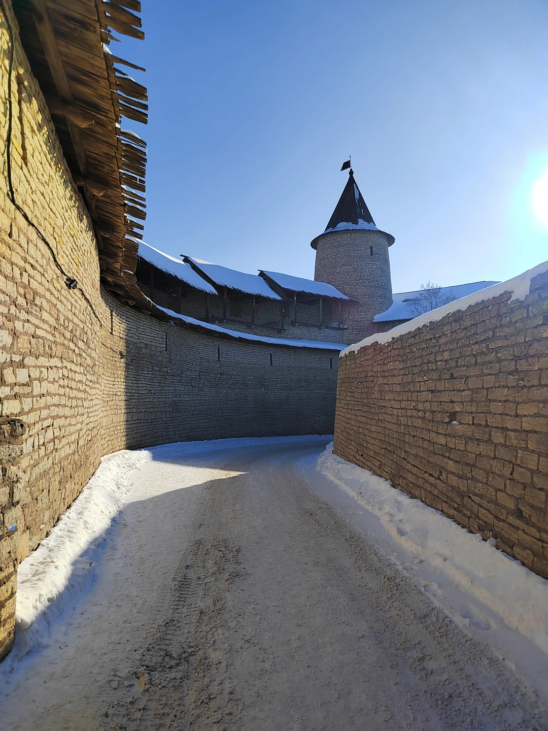 Первое знакомство с Псковским кремлём (Елена)