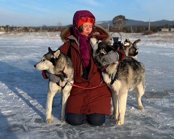 Переезд на Ольхон, этнопрограмма, скала Шаманка