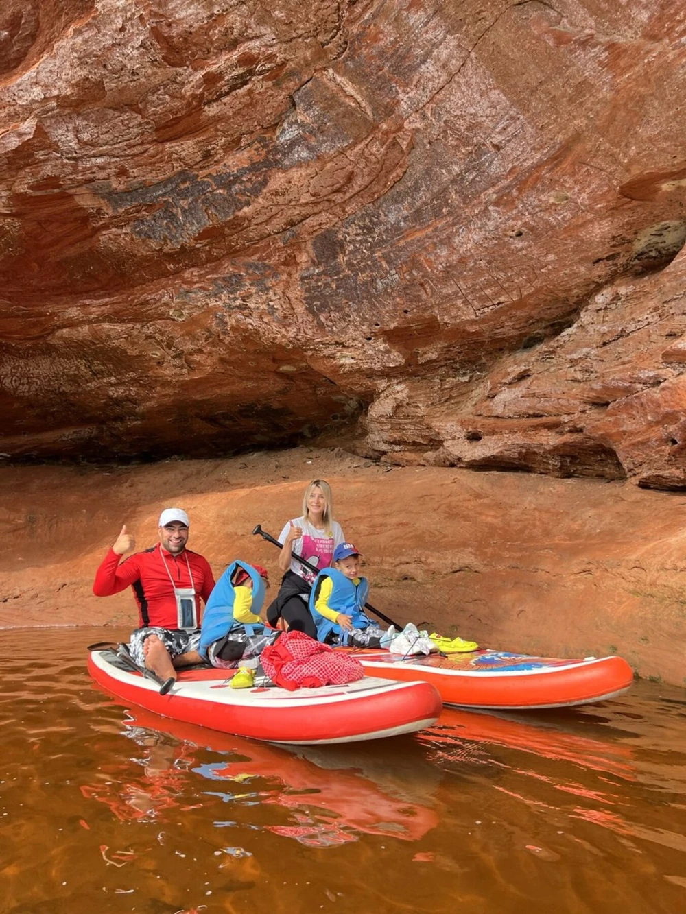Сап-терапия среди каньонов реки Оредеж
 (4/12)