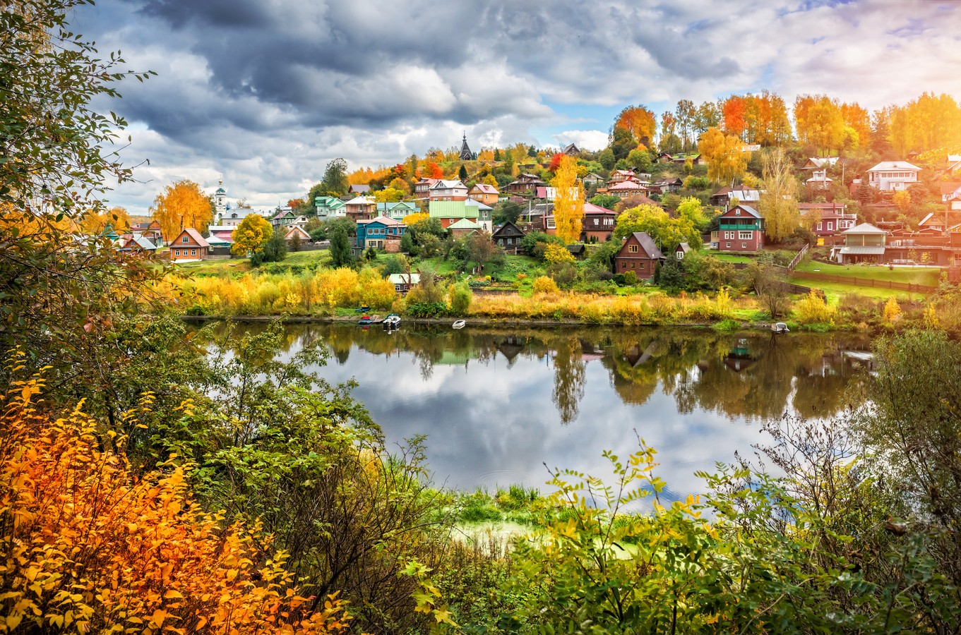Плёс — от крепости до курорта