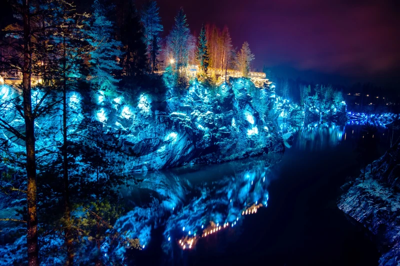 Фото авторского тура "Новогодний экспресс-тур в Карелию: рускеальские карьеры, водопады и Сортавала"