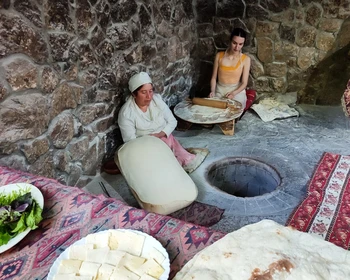 Гарни, Гегард и мастер-класс по выпечке армянского лаваша