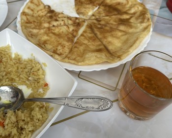 Сулакский каньон и бархан Сарыкум