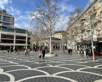 Встреча, размещение в отеле и отдых, вечерняя экскурсия по Баку