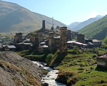 Ушгули, Местиа