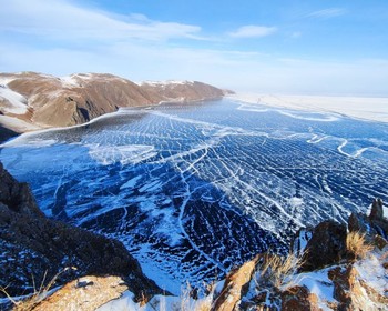 Пузырчатый лёд, обед в бурятской деревне, Тажеранская степь и Долина каменных духов