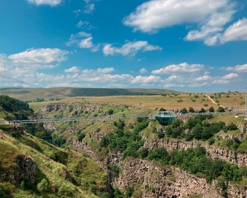 Каньон Дашбаши, озеро Паравни, пещерный город Вардзиа и прибытие в Ахалцихе