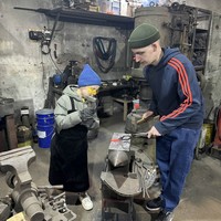 Фото отзыва 2: экскурсия "Детский мастер-класс по кузнечному делу в Санкт-Петербурге"