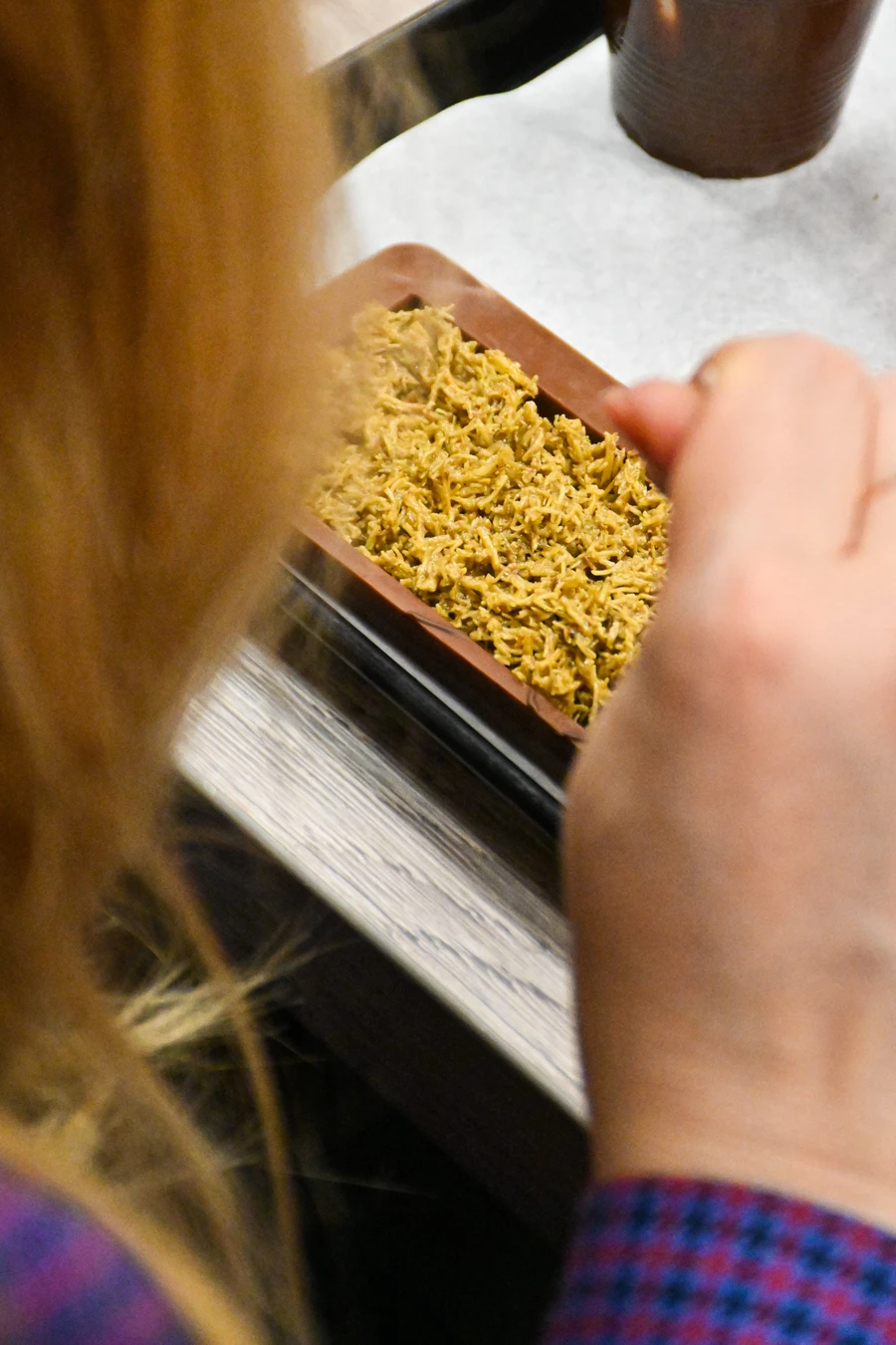 Мастер-класс в группе по дубайскому шоколаду в Москве (6/13)