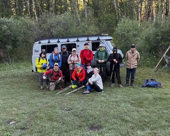 Восхождение на вершину Хулугайша