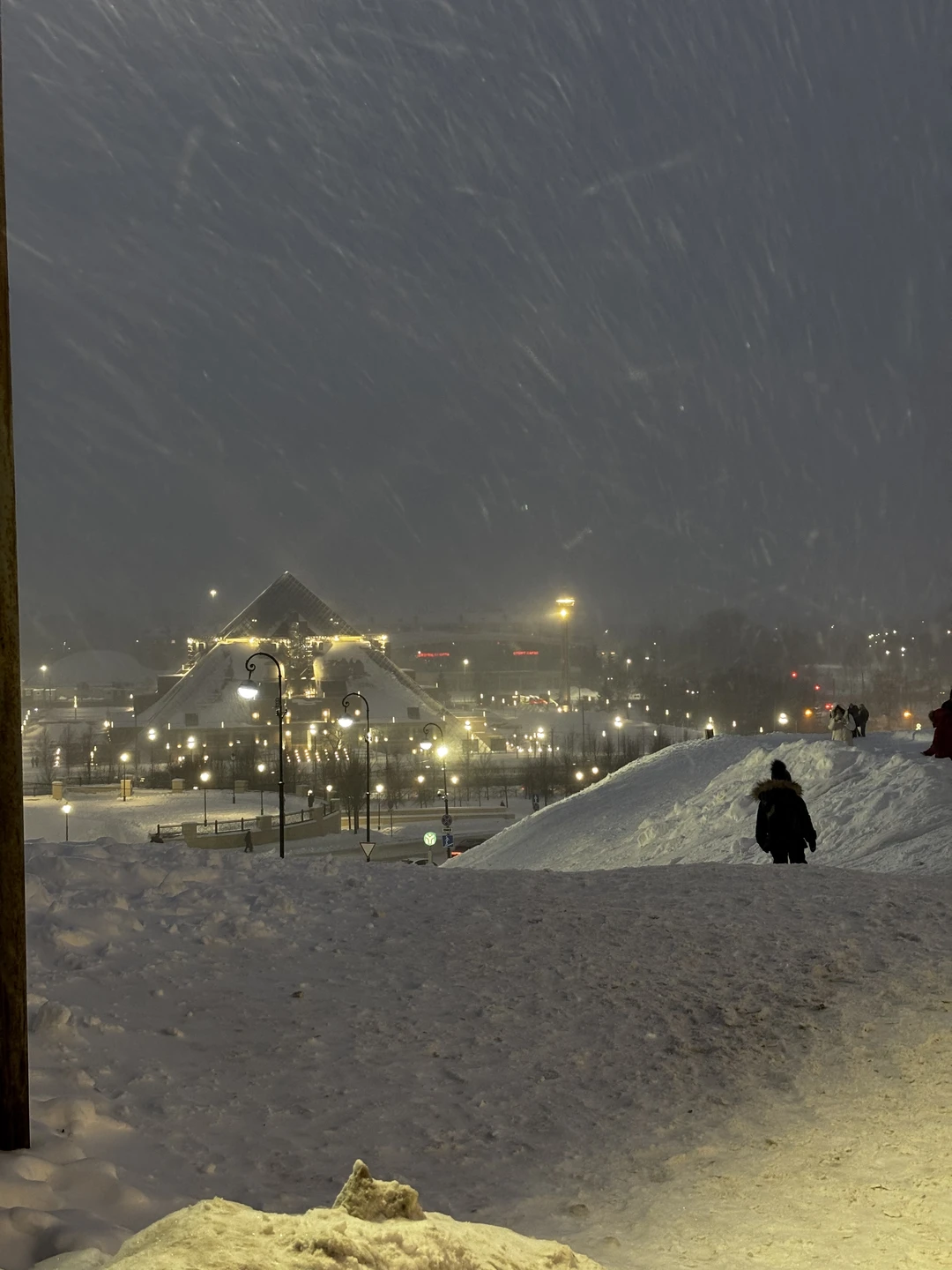 Экскурсия прошла отлично, несмотря на погодные условия (снег и вьюга).