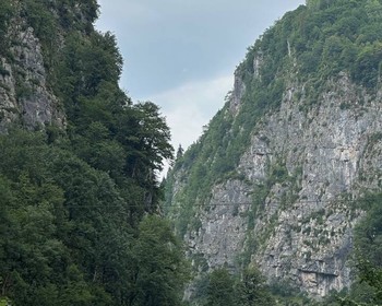 Озеро Рица, Юпшарский каньон и Голубое озеро