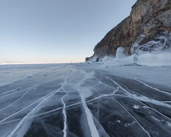 Дорога к острову Ольхон и скала Шаманка