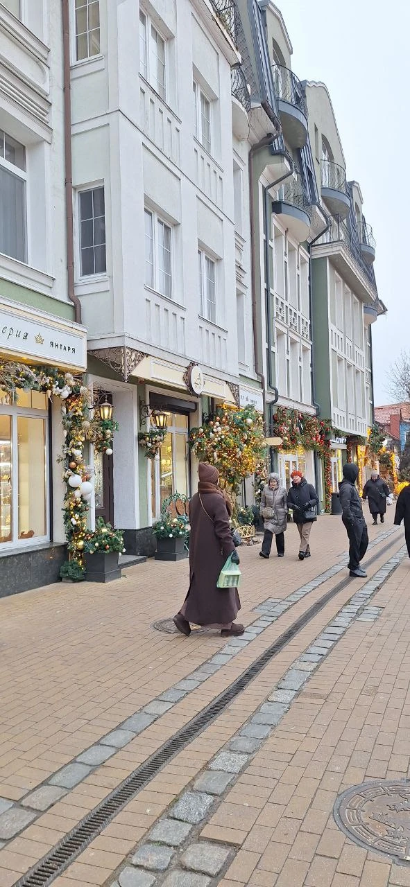 Утренняя Куршская коса, Зеленоградск и замок Нессельбек на автобусе (Ольга)