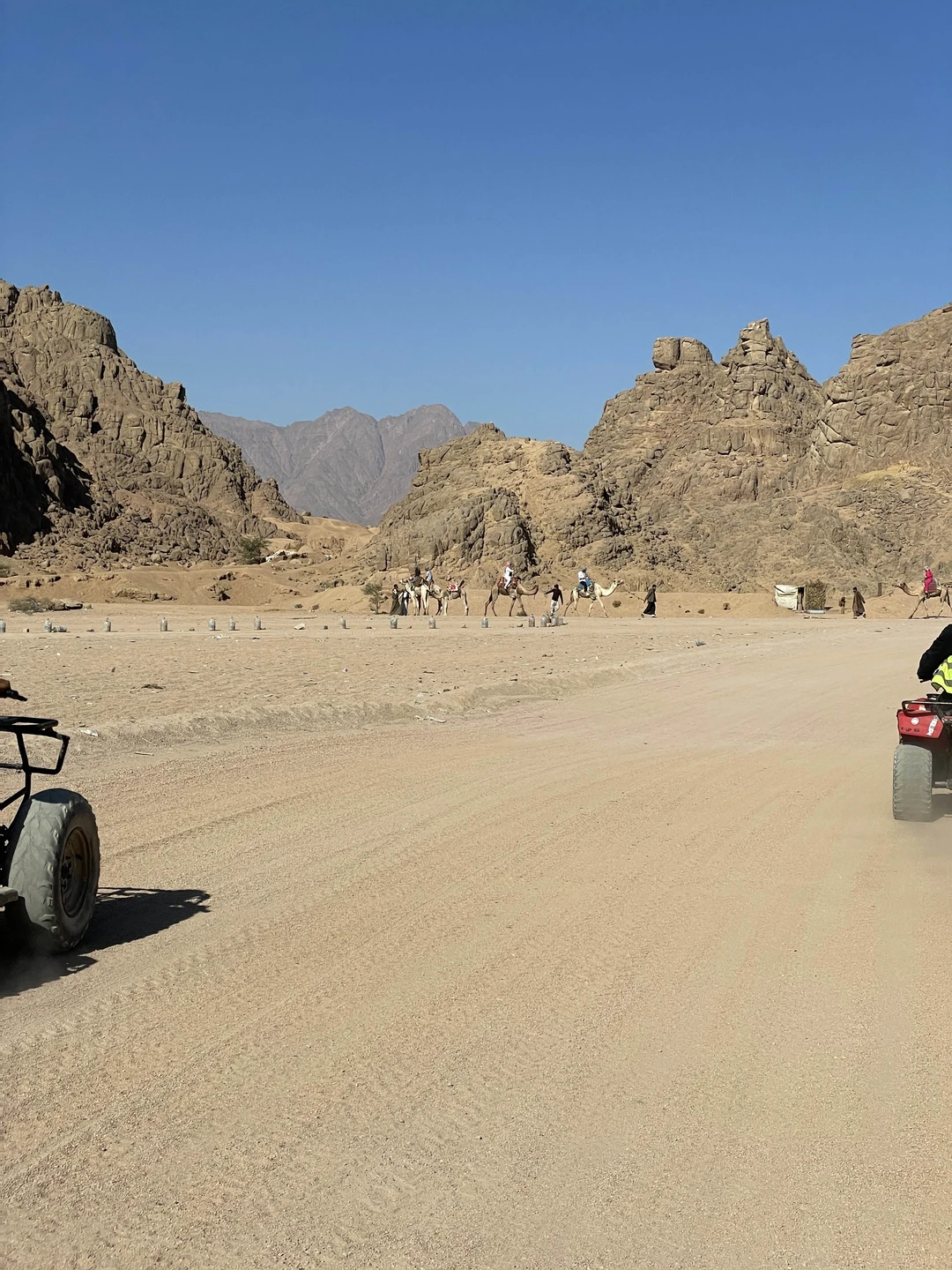 Отлично покатались, всем советую. Гид посоветовала утреннее время для катания, не жарко, меньше туристов