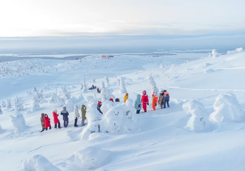 Зимняя сказка на один день: покорить сопку Волосяную в Кандалакше