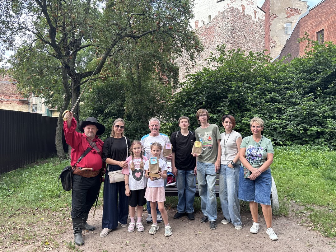 Получилось особенное незабываемое путешествие по Выборгу. Наша группа осталась довольна.