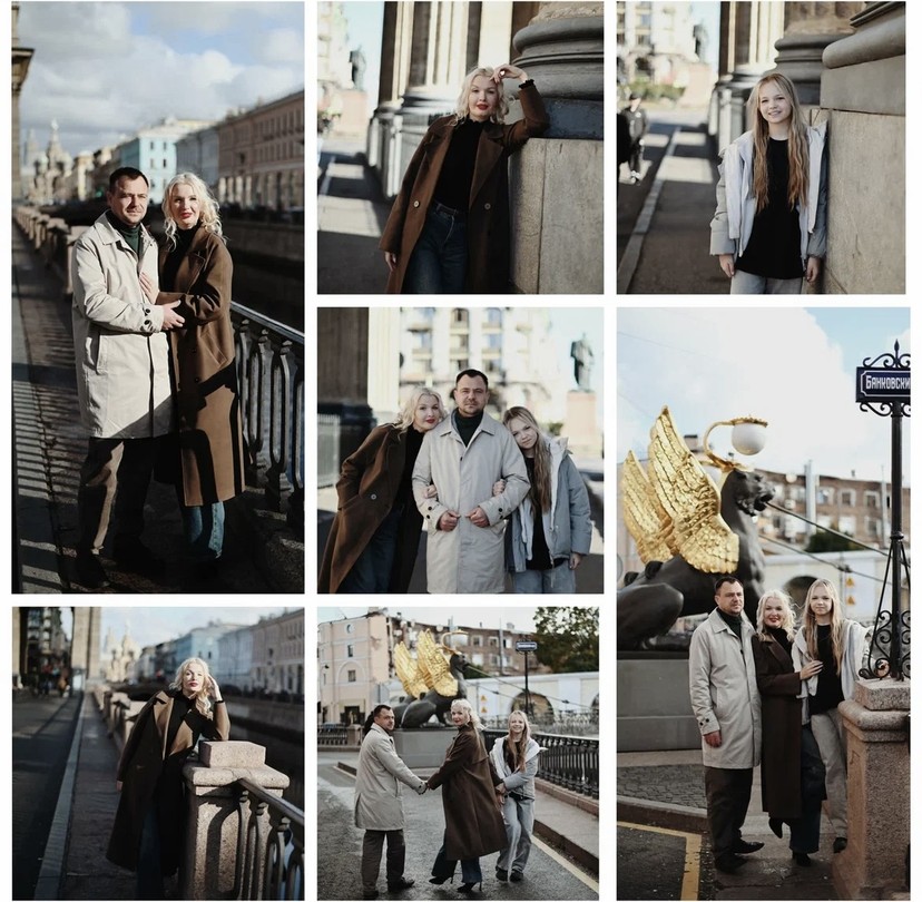Потрясающие фотографии и сама прогулка по Санкт-Петербургу. Все было замечательно и душевно