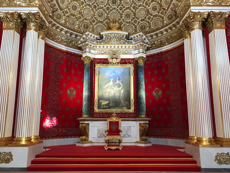 Екатерина II, Золотой век и тайны Эрмитажа