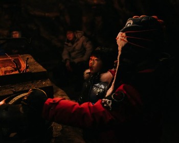 Саамская деревня и общение с жителями