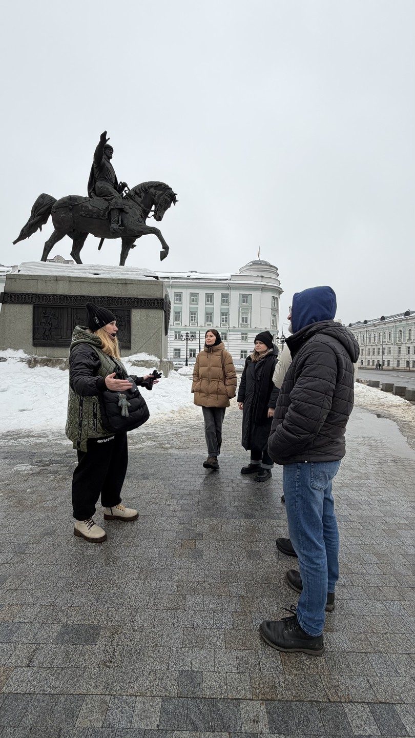Спасибо Татьяне за тёплую экскурсию и беседу 🫶🏻 Узнали и про прошлое, и про настоящее Твери. Было интересно и насыщенно!
