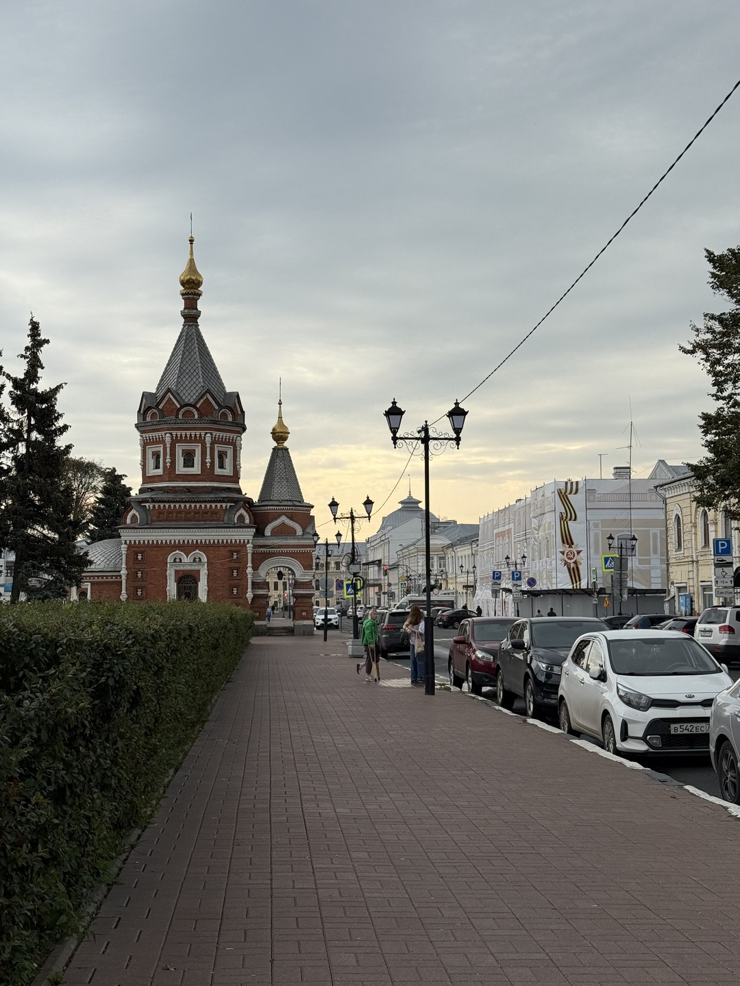 Первые шаги в Ярославле (Ульяна)