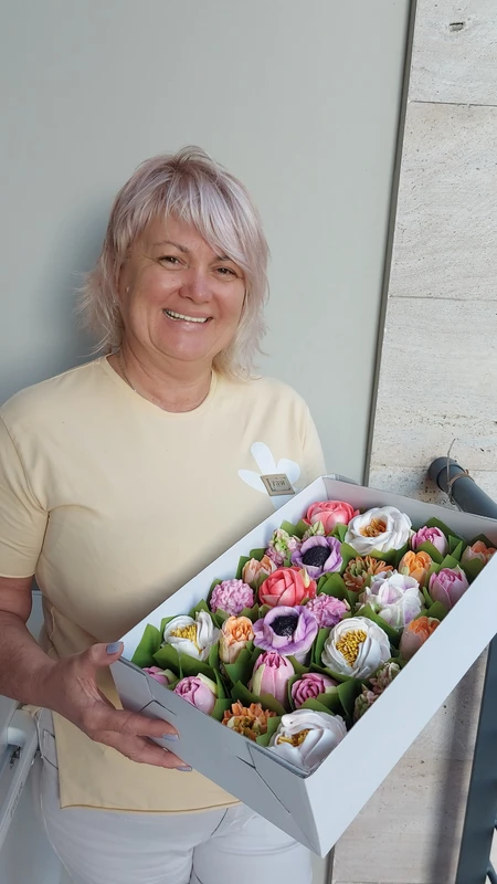 Зефирная флористика: мастер-класс в Тбилиси (16+)