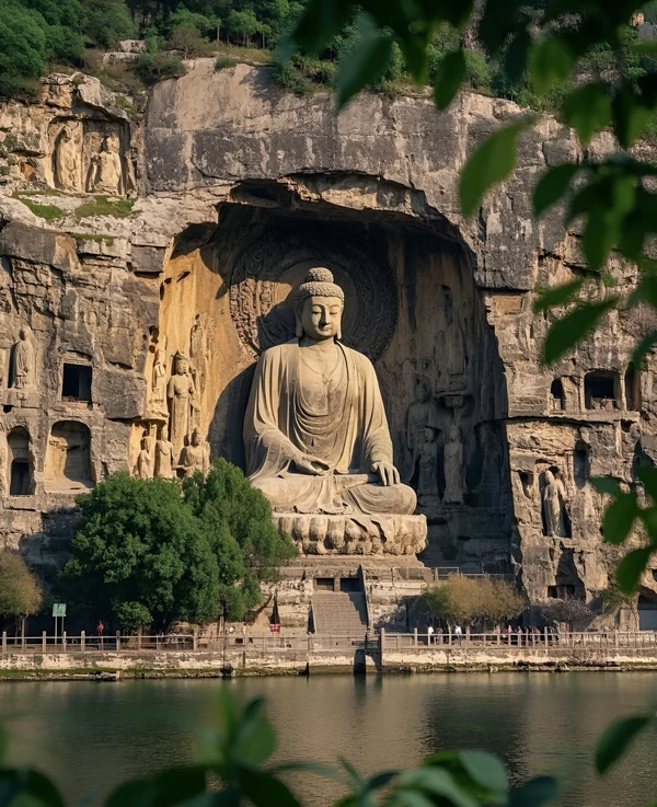 Из Лояна к пещерам Лунмынь и храму Шаолинь