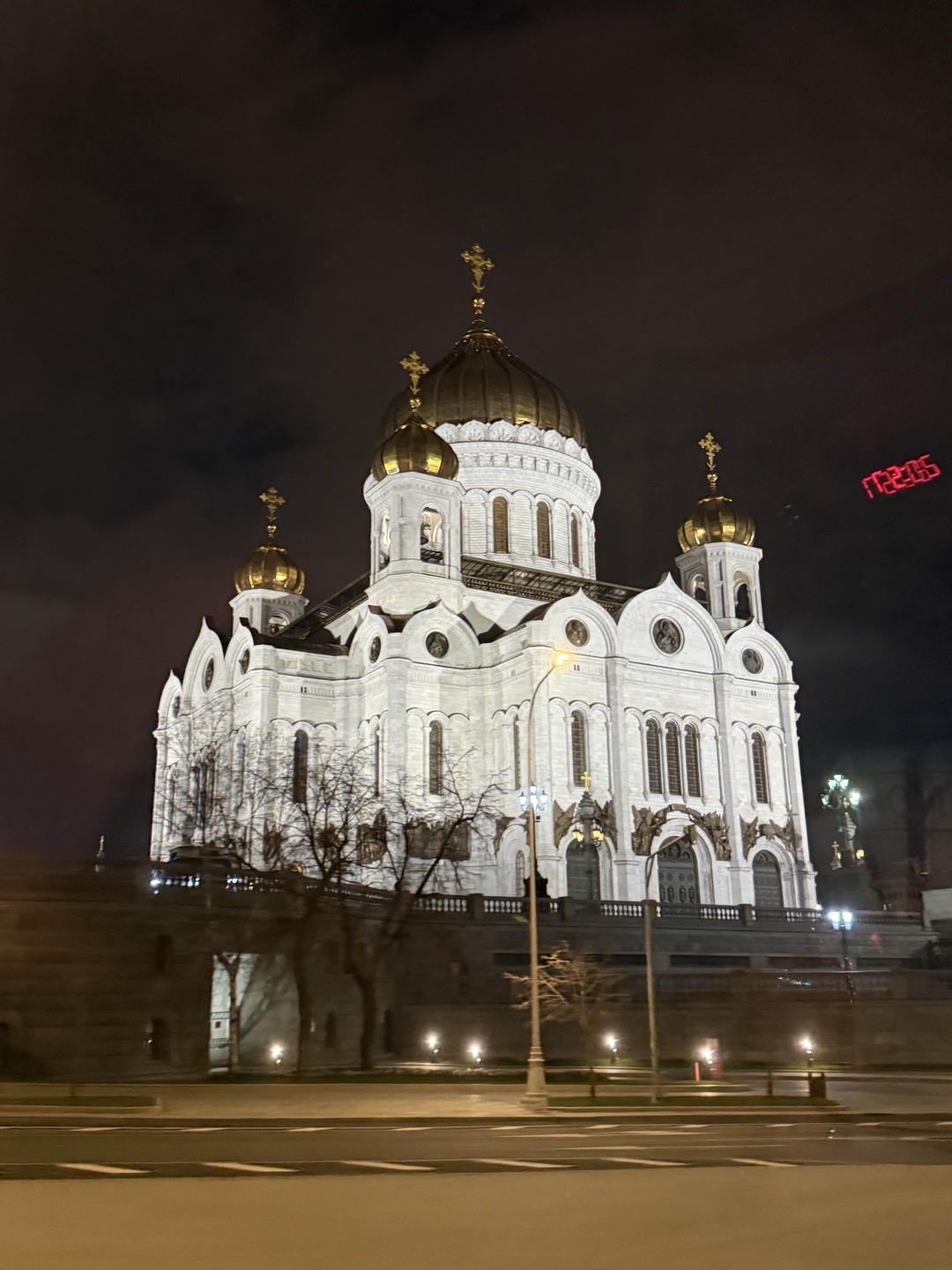 Групповая экскурсия по вечерней Москве (Александра)