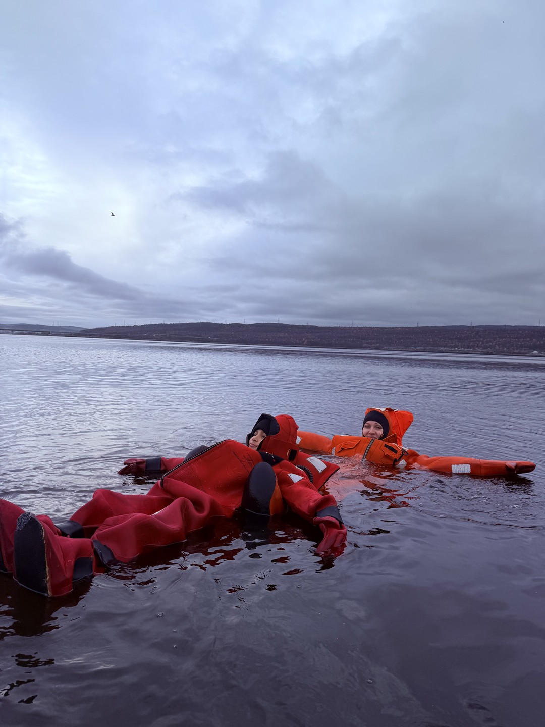 Айс-флоатинг в Мурманске (Анна)