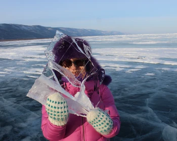 Путешествие по льду Байкала: Ольхон, Шаманка, Огой и уха из омуля